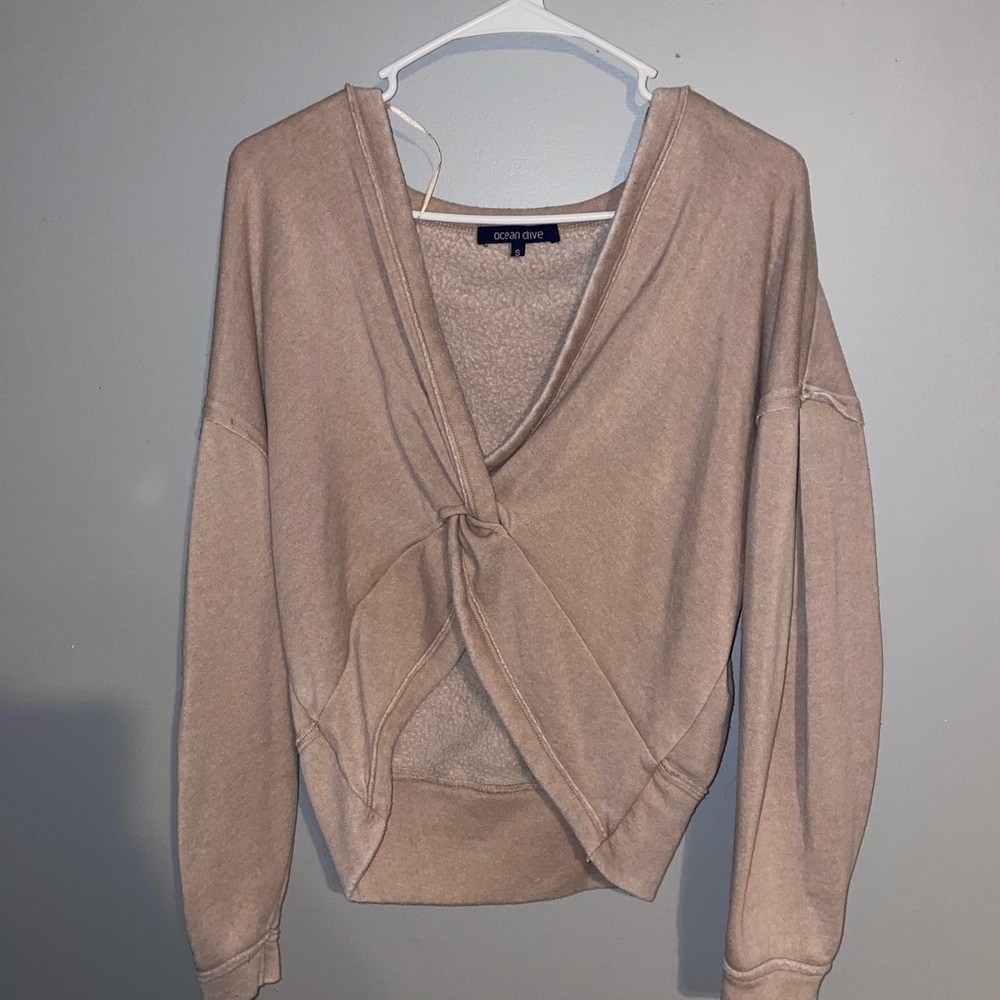 Cozy Brown Sweater by Ocean Drive